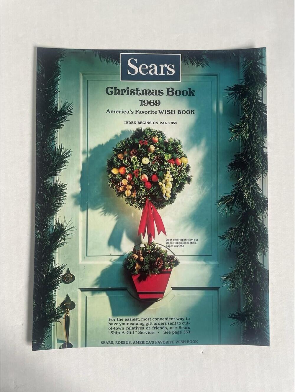 Sears Wish Book 1969 Cover High Quality Paper PRINT Christmas XMAS 8.5" x 11"